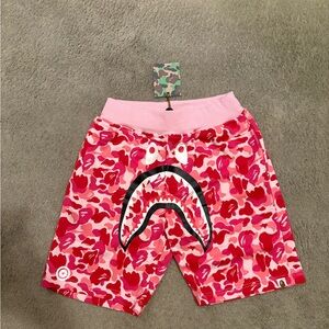 Pink Camouflage Kids Shorts